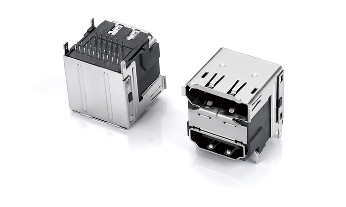 DP+HDMI 90度 DIP HDMI腳間距16.50無柱 PHC39L-11AN-41P0
